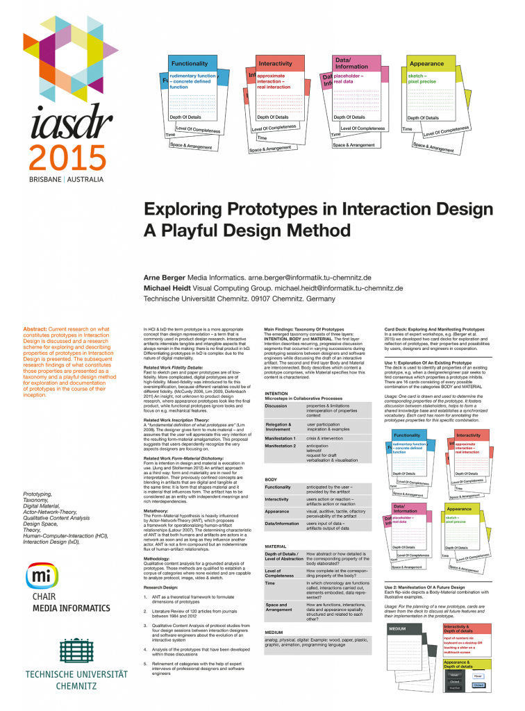 Poster for the IASDR 2015 paper mentioned in the text