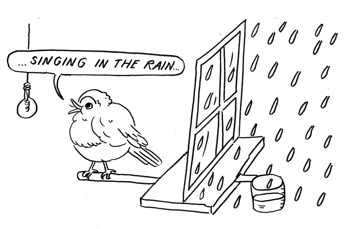 Illustration of The Whether Bird