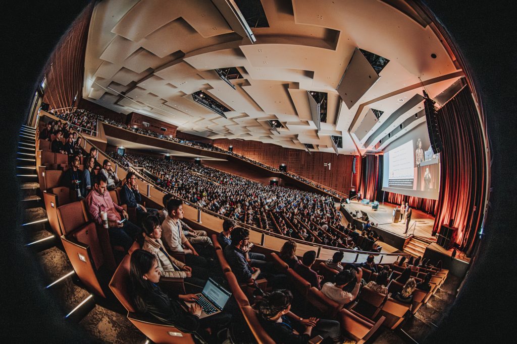 audience at one CHI 2023 keynote